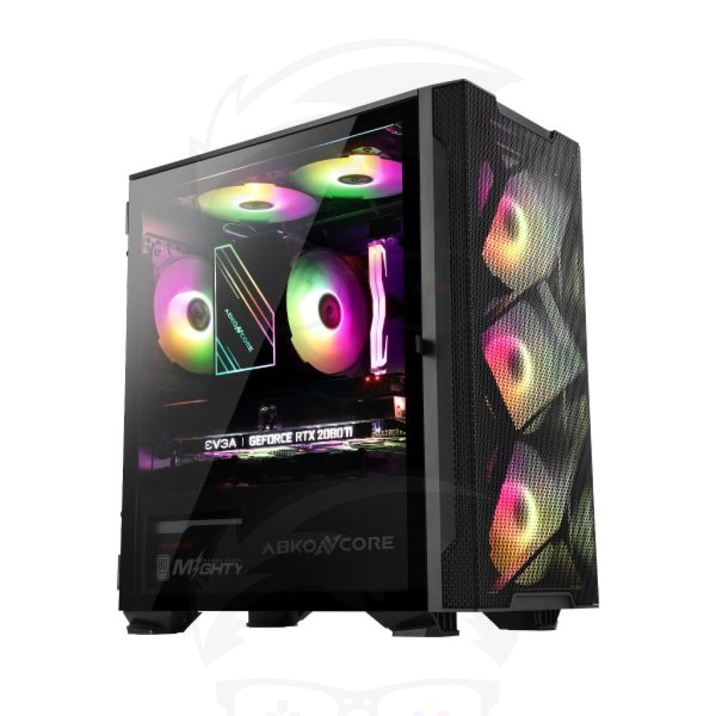 ABKONCORE C550M 4X120mm RGB GAMING CASE ABKONCORE C550M 4X120mm RGB GAMING CASE